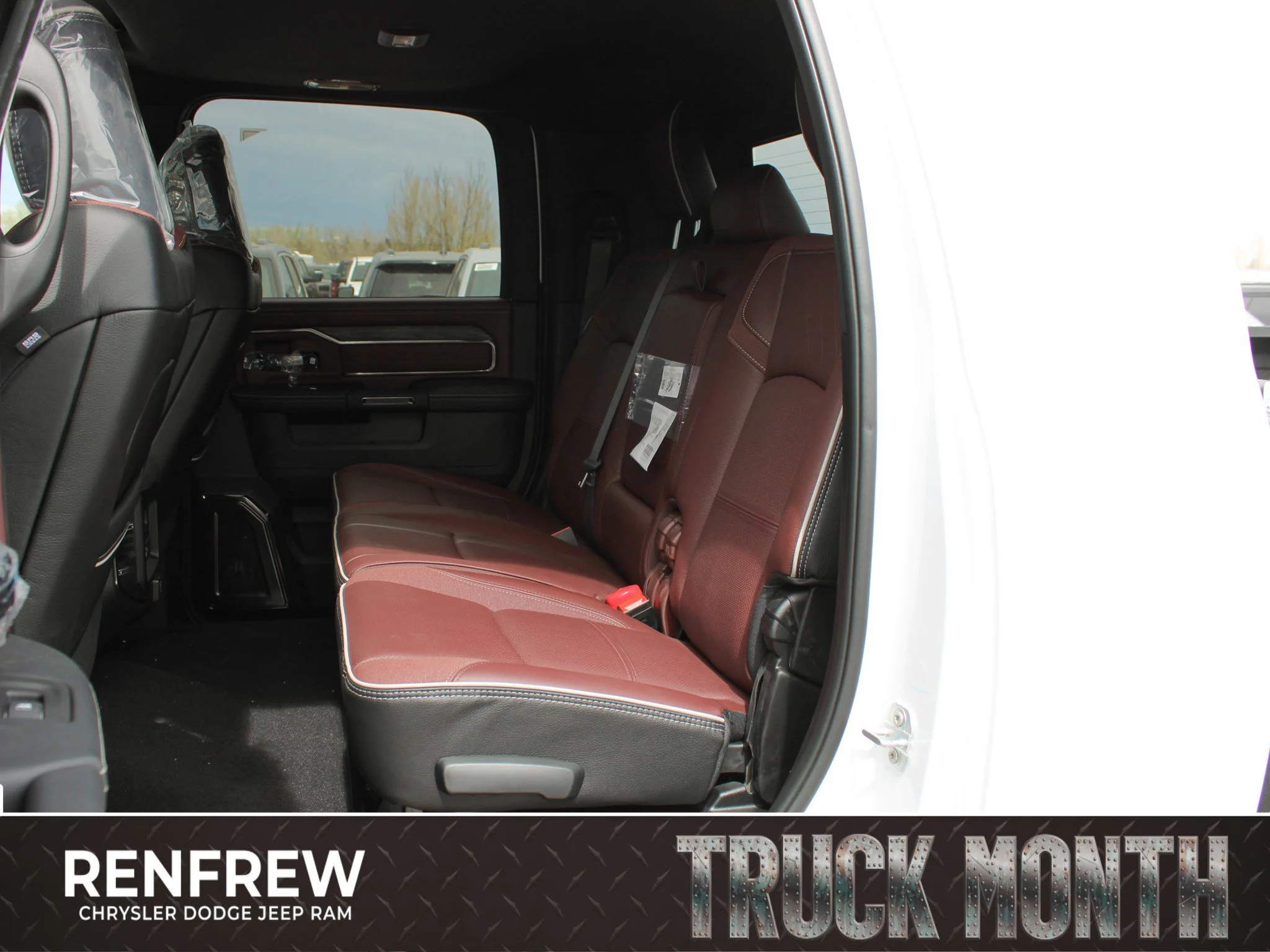 New 2025 White RAM Limited Mega Cab image 3