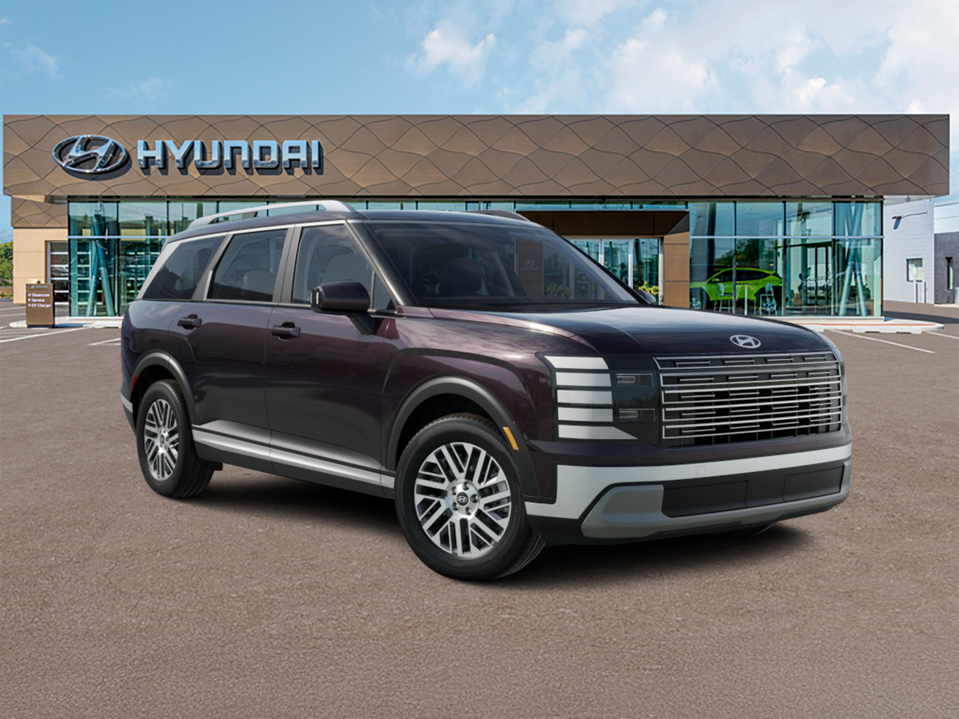 New 2026 Red Hyundai SEL AWD image 7