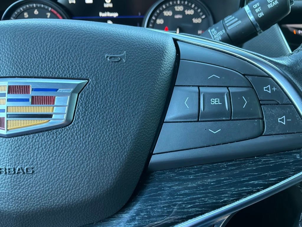 Used 2023 Stellar Black Metallic Cadillac Premium Luxury image 17