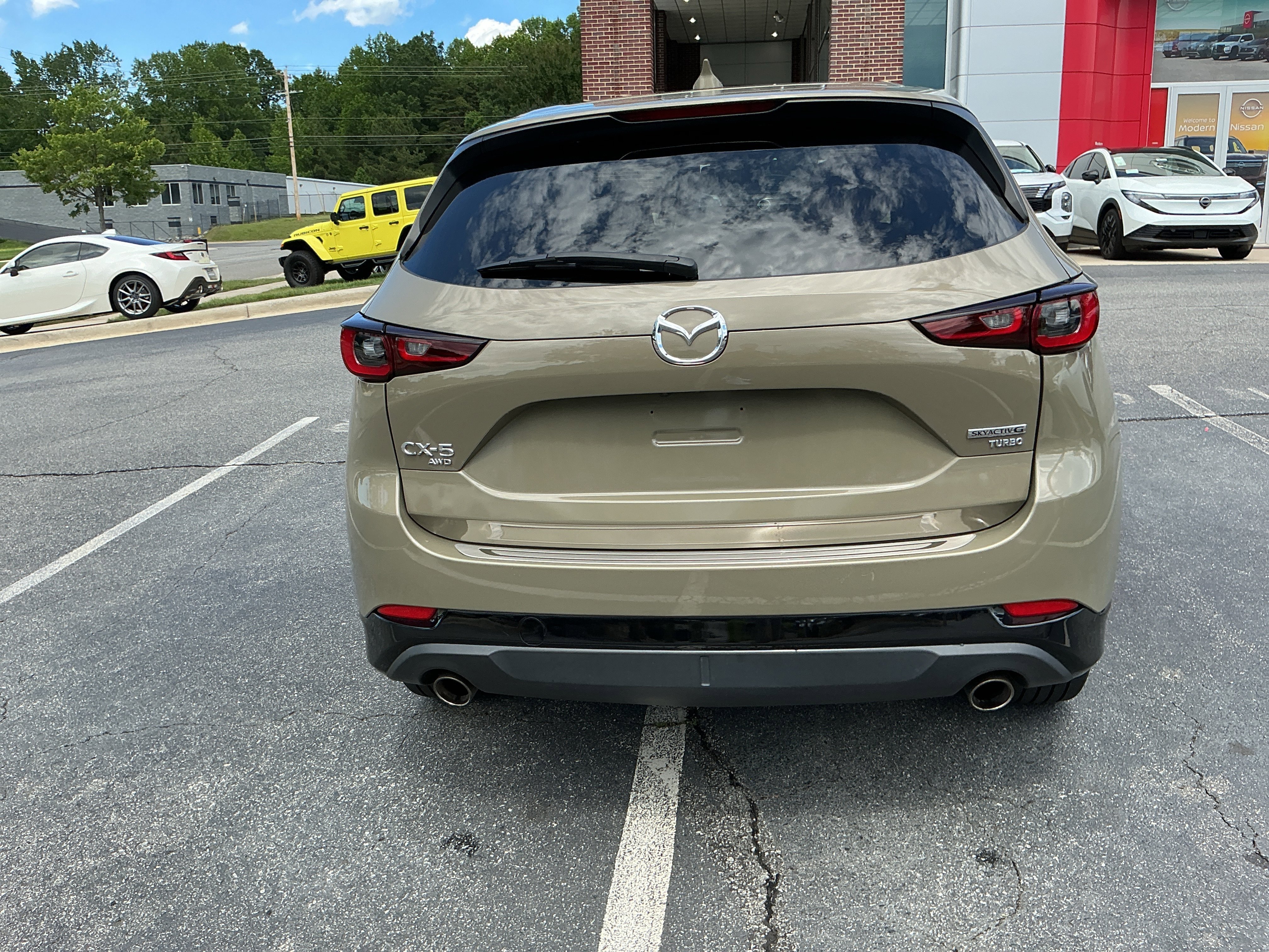 Used 2024 Zircon Sand Metallic Mazda 2.5 Carbon Turbo image 3
