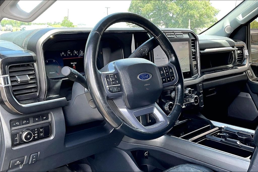 Used 2023 Agate Black Metallic Ford Lariat image 14