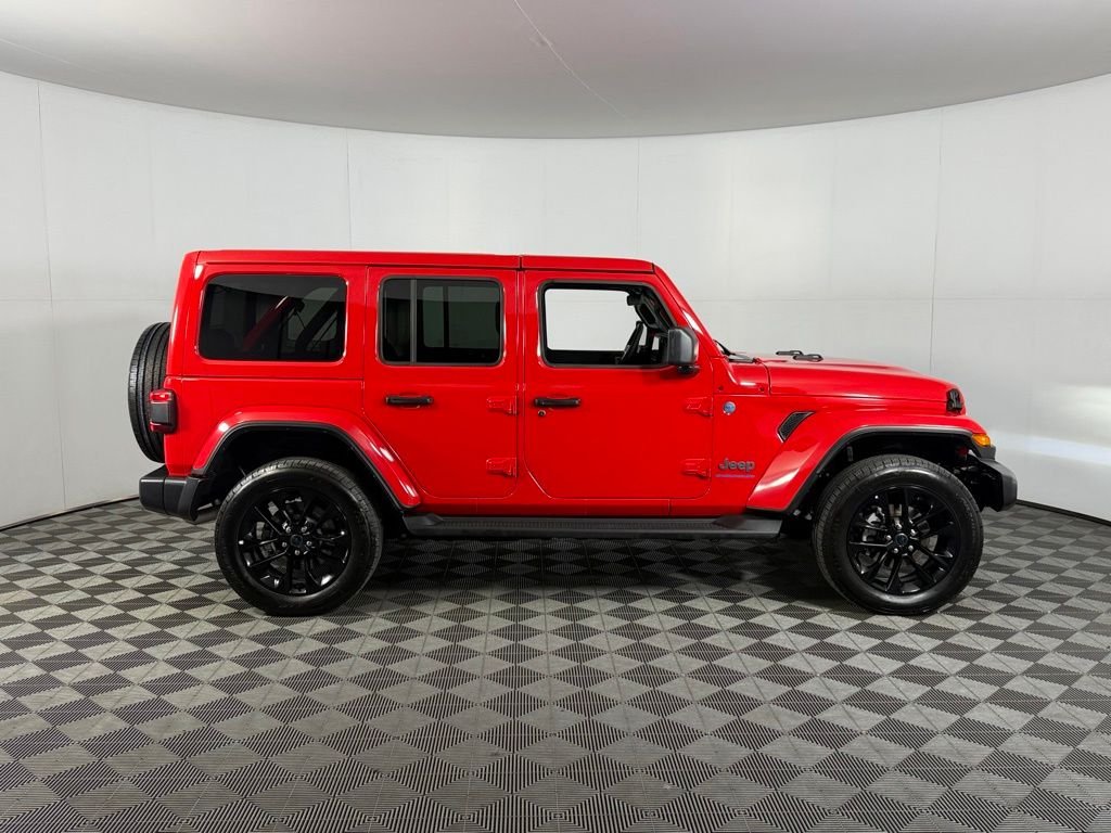 Certified Used 2025 Red Jeep Sahara 4xe image 3