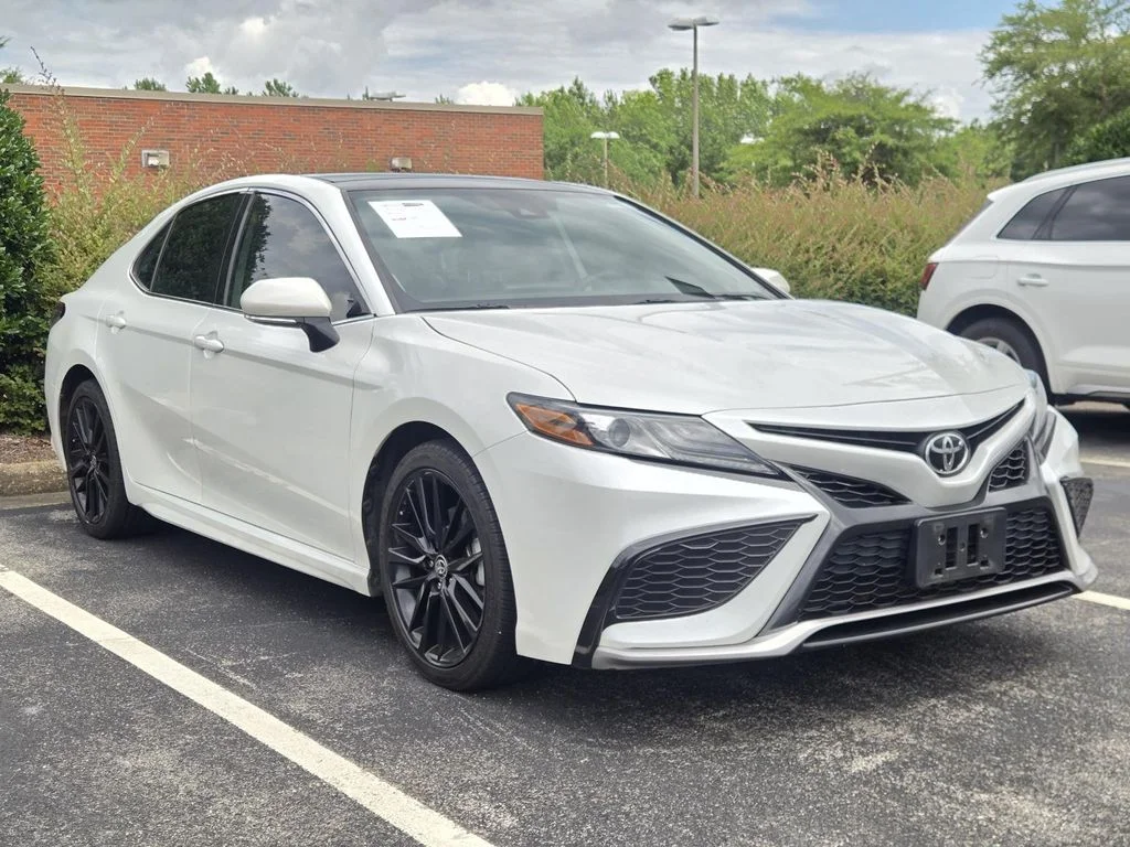 Used 2022 Beige Toyota XSE image 2