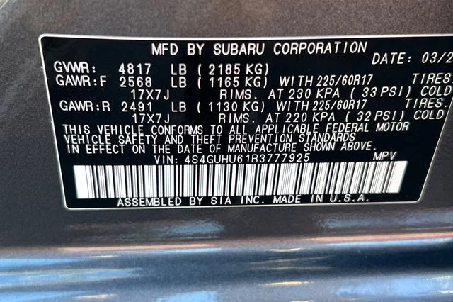 Used 2024 Gray Subaru Wilderness image 36