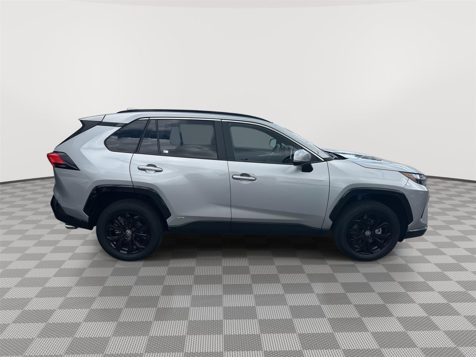 Used 2025 Silver Sky Metallic Toyota Hybrid SE image 4