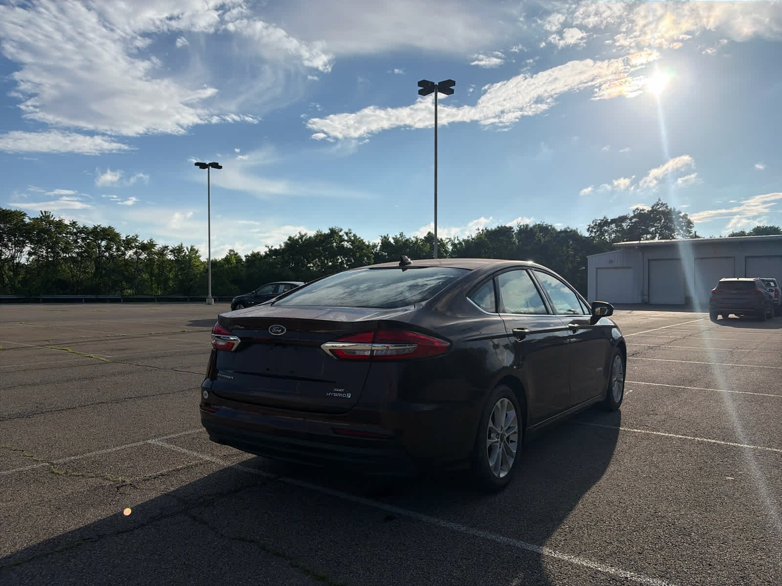 Used 2019 Bur/burgandy Ford SE image 2