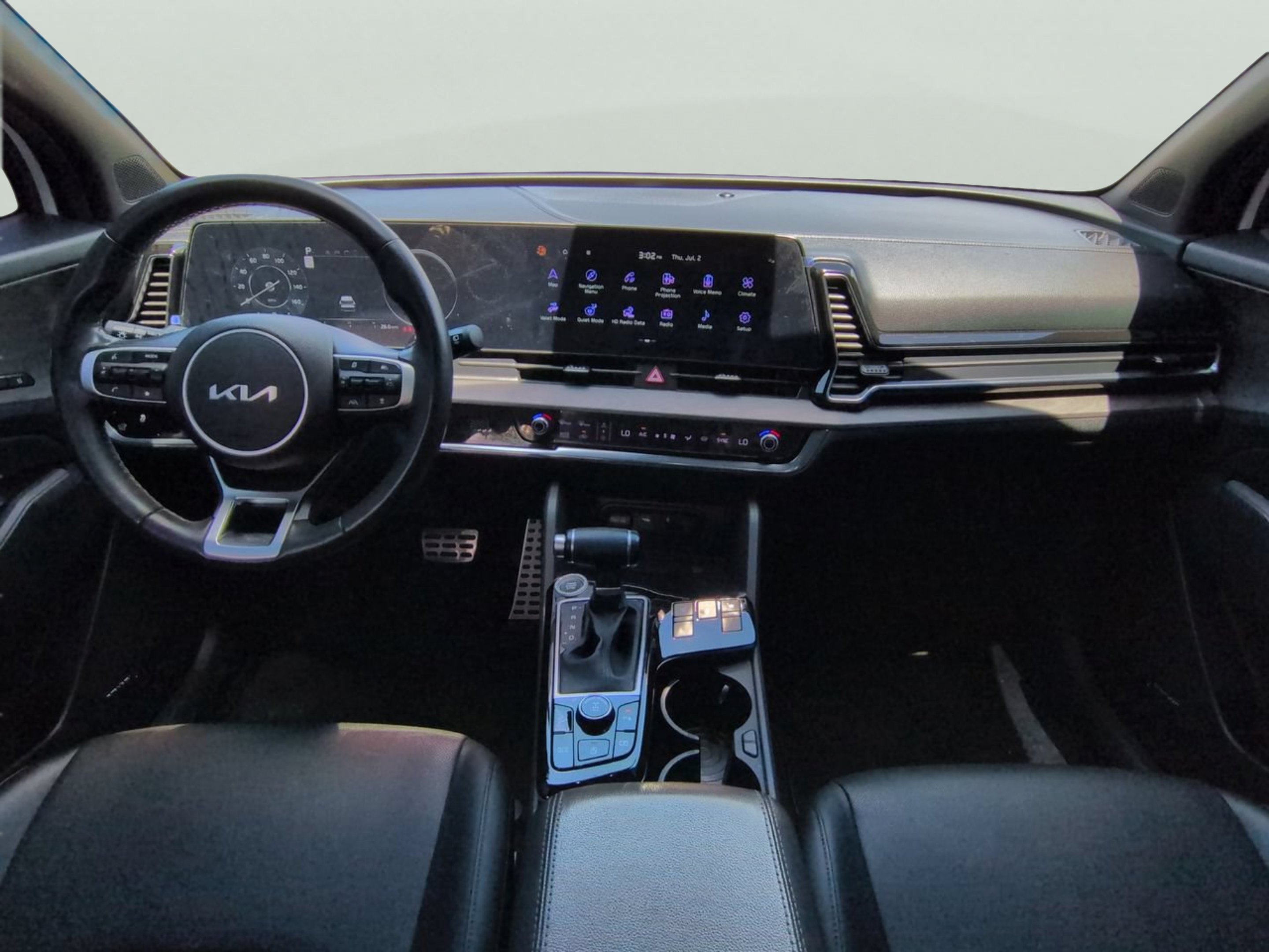 Used 2023 Glacier White Pearl/Ebony Black Roof Kia X-Pro image 13