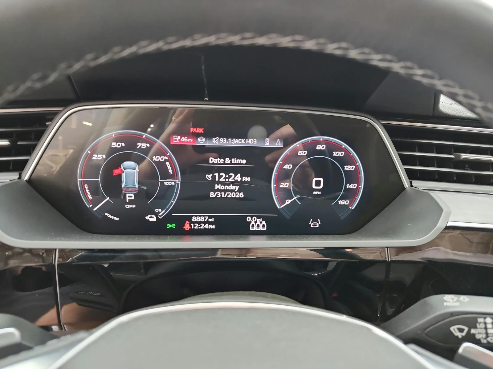 Used 2024 Mythos Black Metallic Audi Premium image 12