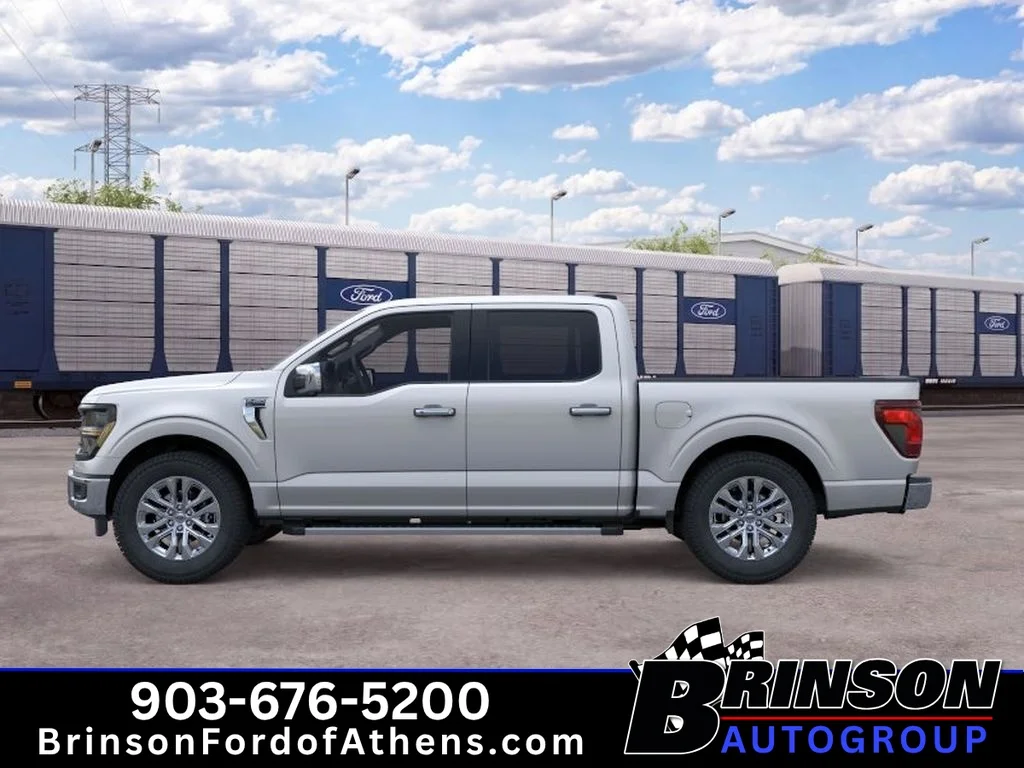 New 2026 Iconic Silver Metallic Ford XLT image 3