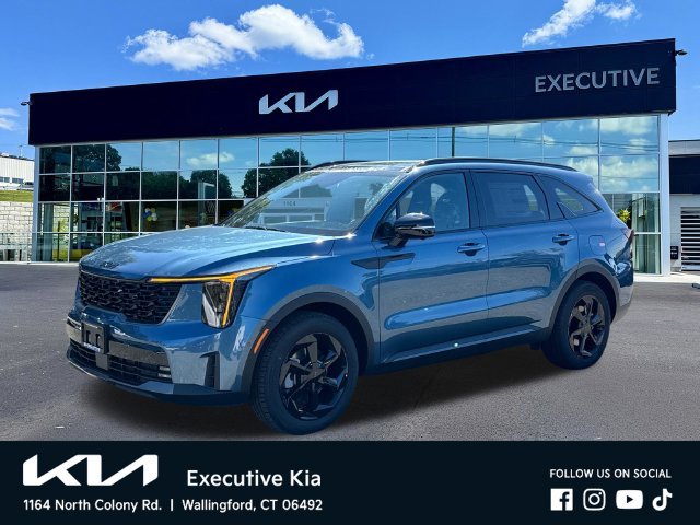 New 2026 Mineral Blue Kia X-Line SX Prestige AWD image 1