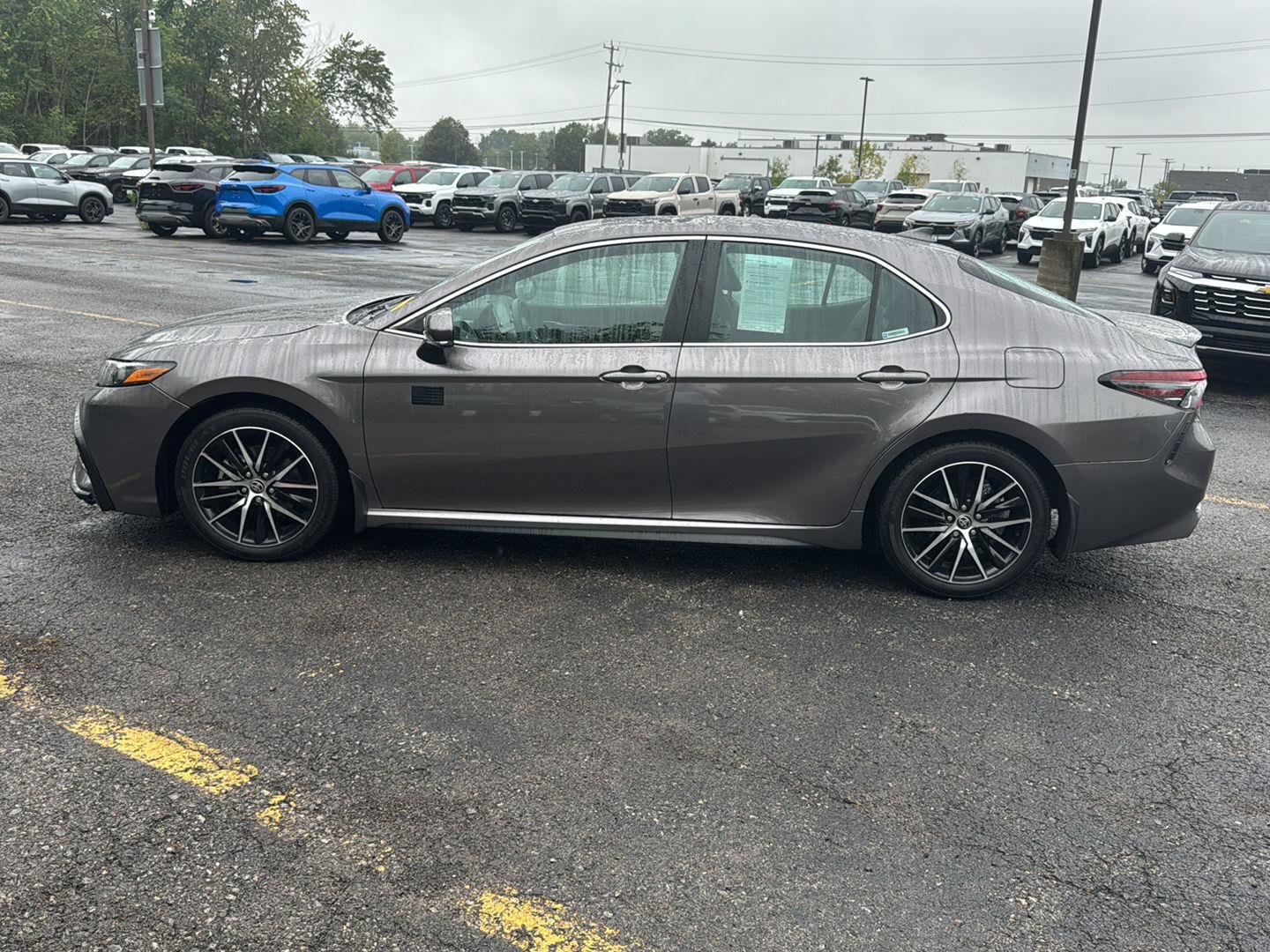 Used 2024 Predawn Gray Mica Toyota SE image 6