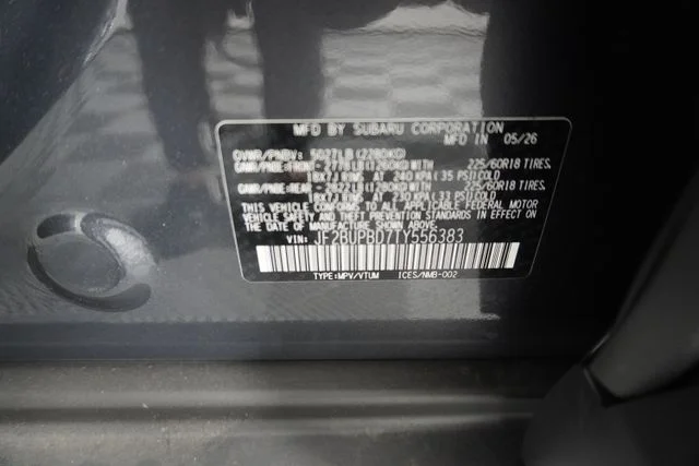 New 2026 Magnetite Gray Metallic Subaru Premium image 12