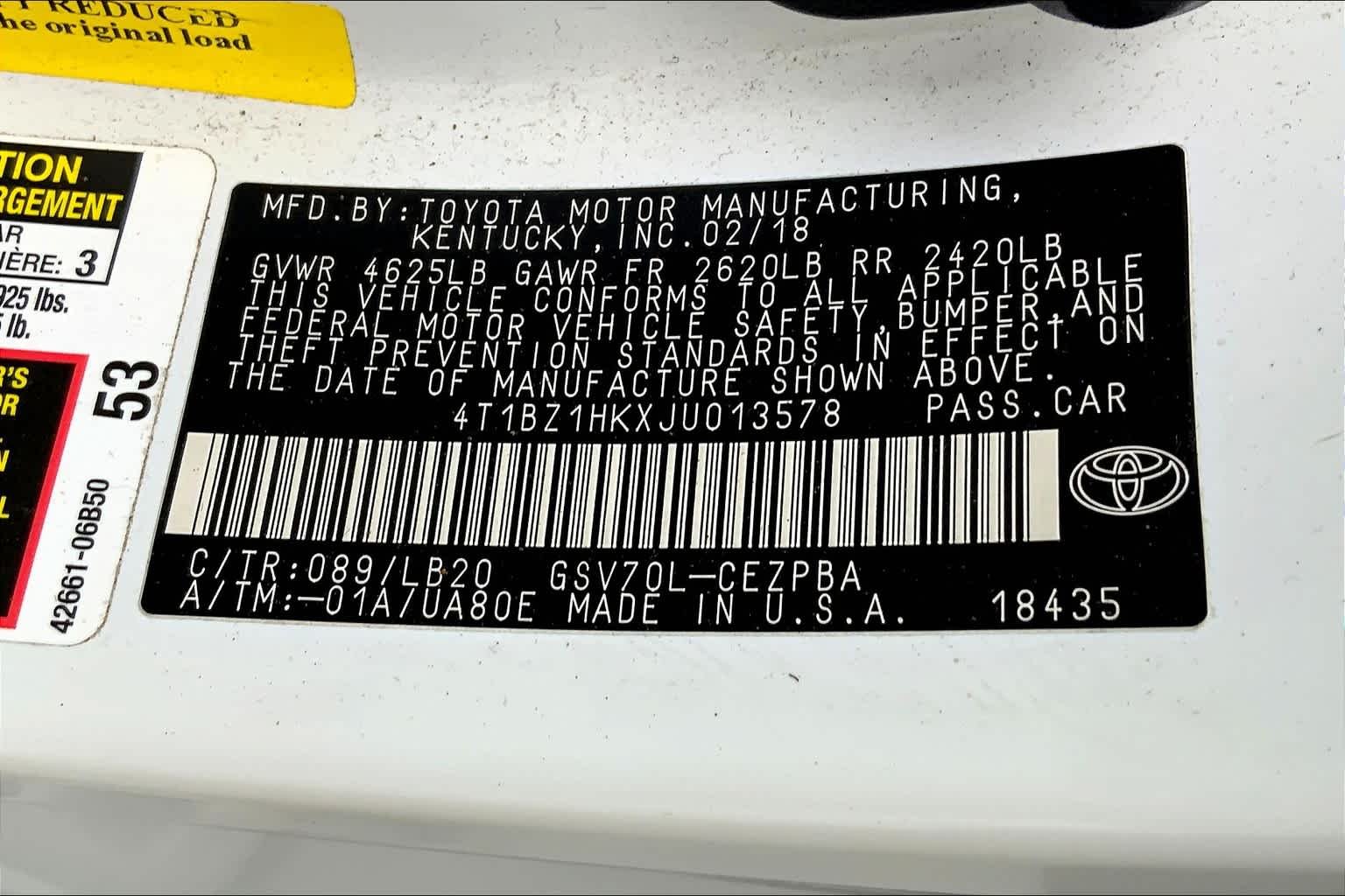 Used 2018 Wind Chill Pearl Toyota XSE V6 image 33