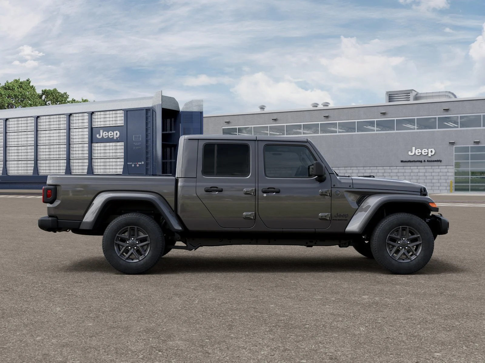 New 2026 Granite Crystal Metallic Clearcoat Jeep Sport S image 12