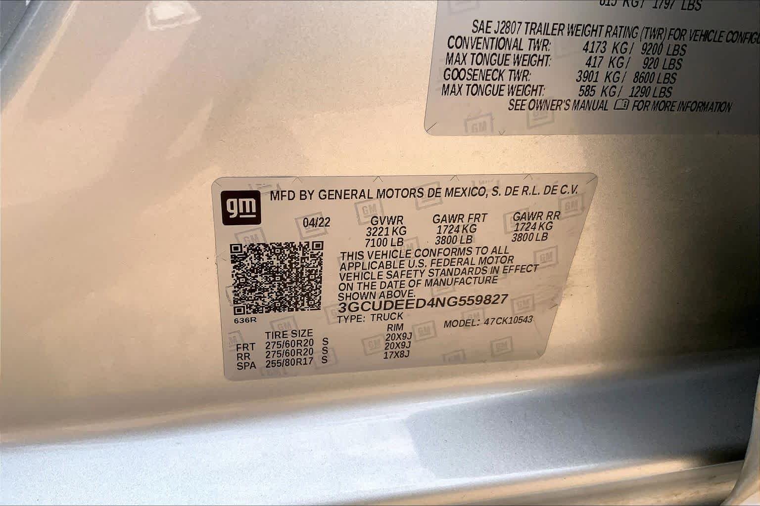 Used 2022 Silver Ice Metallic Chevrolet RST image 37