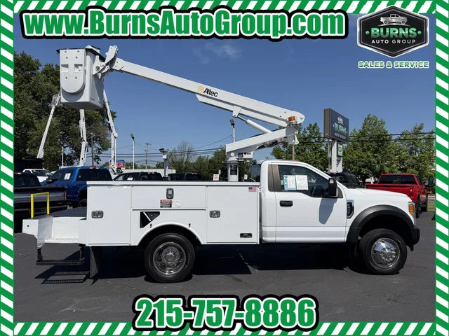 2017 Ford F450 V-10 Altec AT200A 35ft Bucket Truck 
