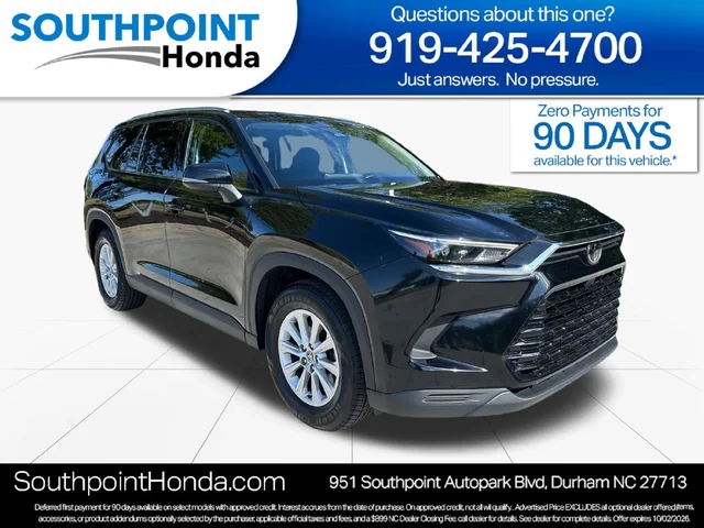 2025 Toyota Grand Highlander XLE
