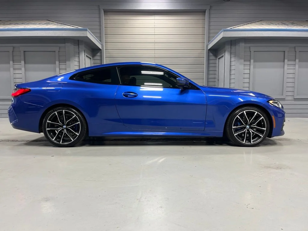 Used 2021 Blue Metallic BMW 430i image 8
