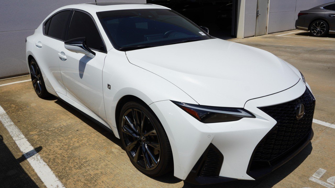Certified Used 2024 White Lexus IS 350 F SPORT image 3