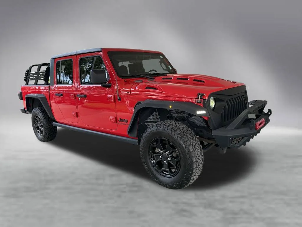 Used 2021 Red Jeep Willys image 2