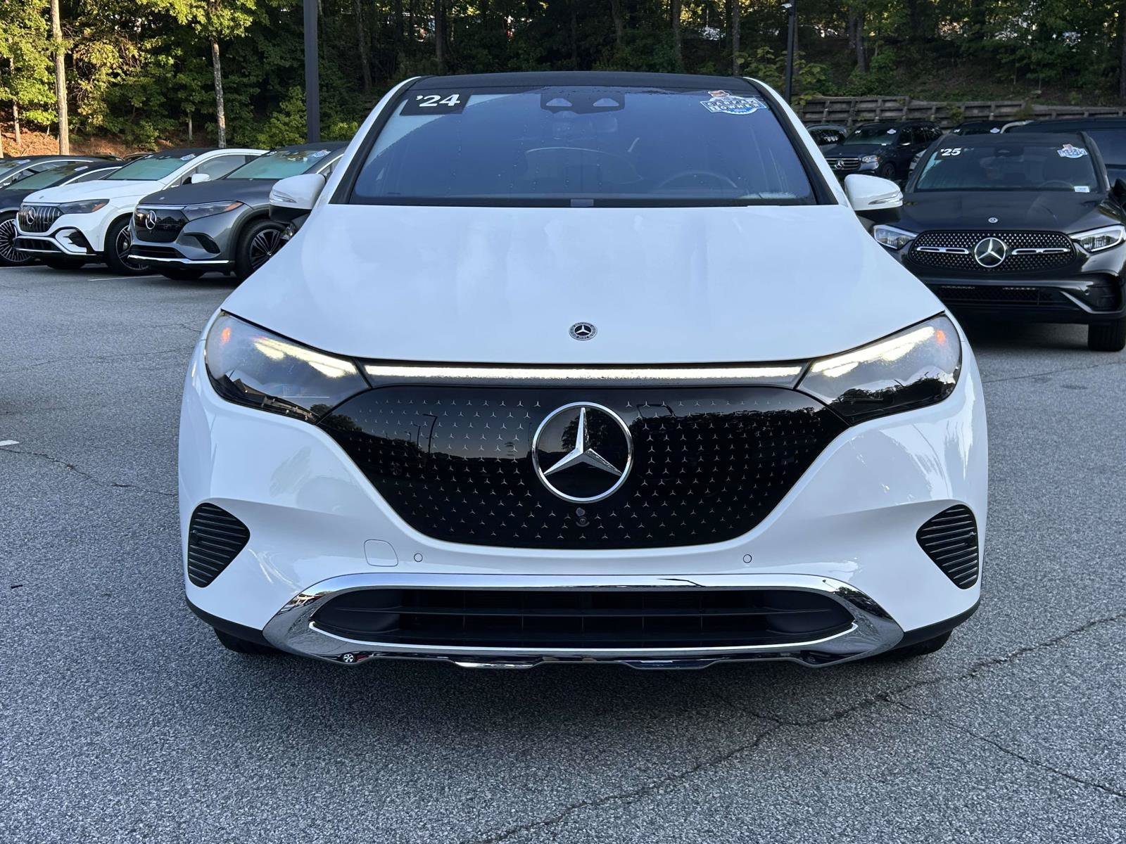 Certified Used 2024 Polar White Mercedes-Benz EQE 350 4MATIC® SUV image 3