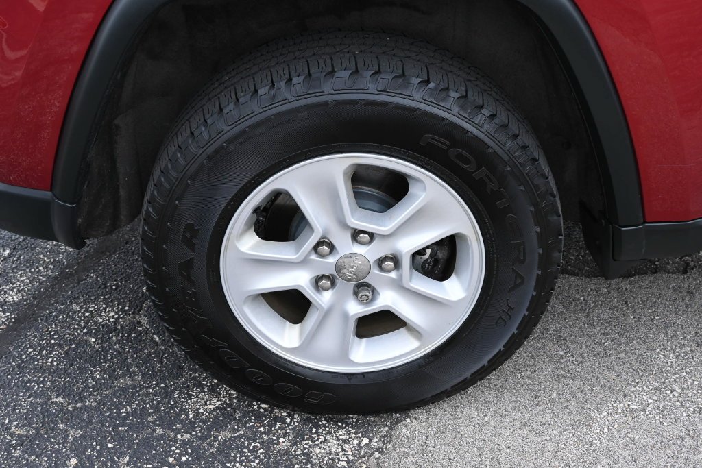 Used 2015 Deep Cherry Red Crystal Pearlcoat Jeep Laredo image 15