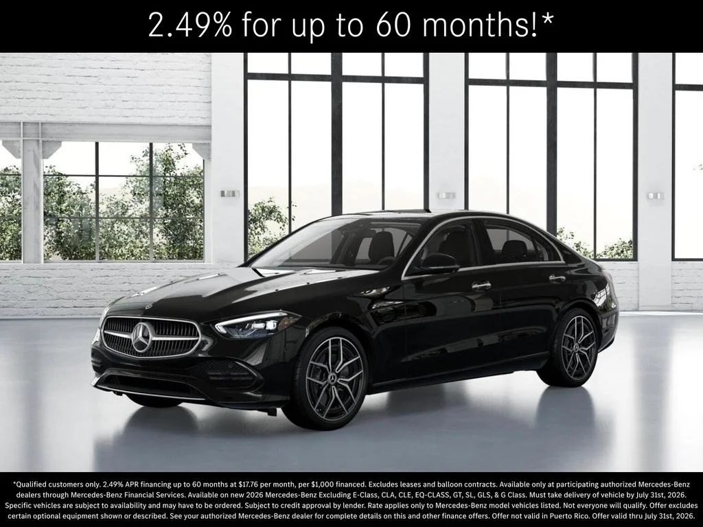 New 2026 Black Mercedes-Benz C 300 image 39