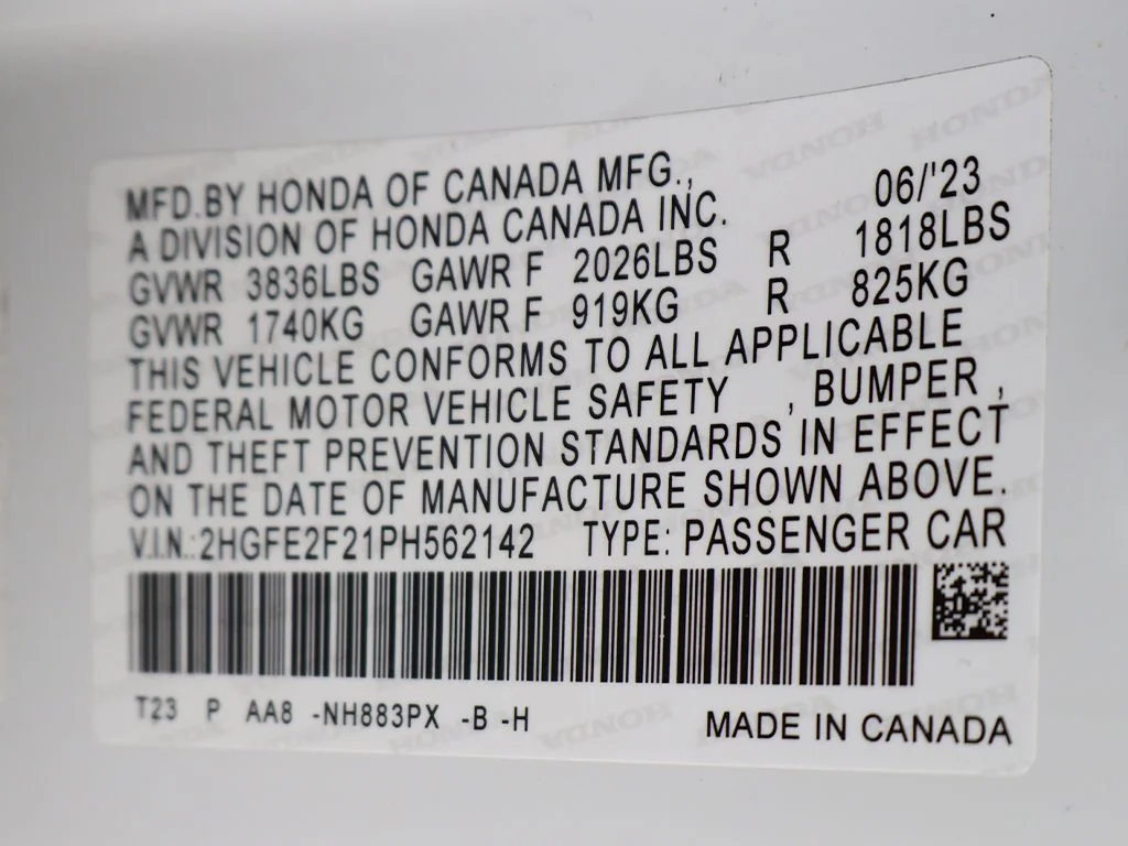 Used 2023 White Honda LX image 43