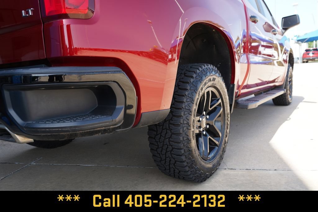 Used 2021 CHERRY RED TINTCOAT Chevrolet LT Trail Boss image 9