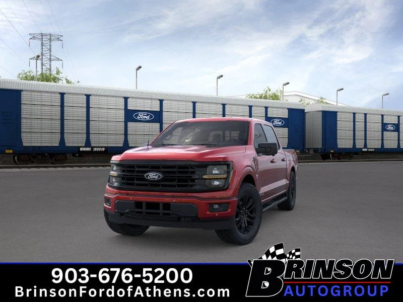 New 2026 Ruby Red Metallic Tinted Clearcoat Ford XLT image 2