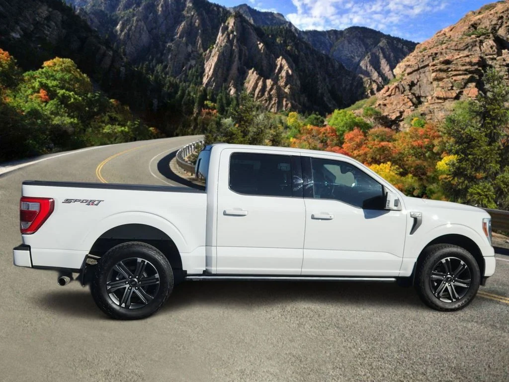 Used 2023 White Ford Lariat image 2