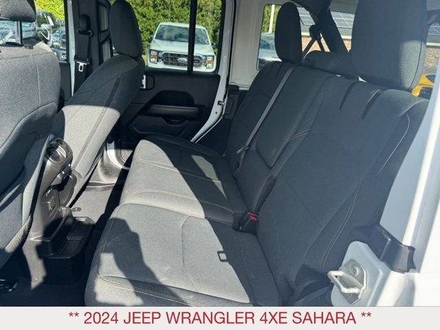 Used 2024 White Jeep Sahara 4xe image 12