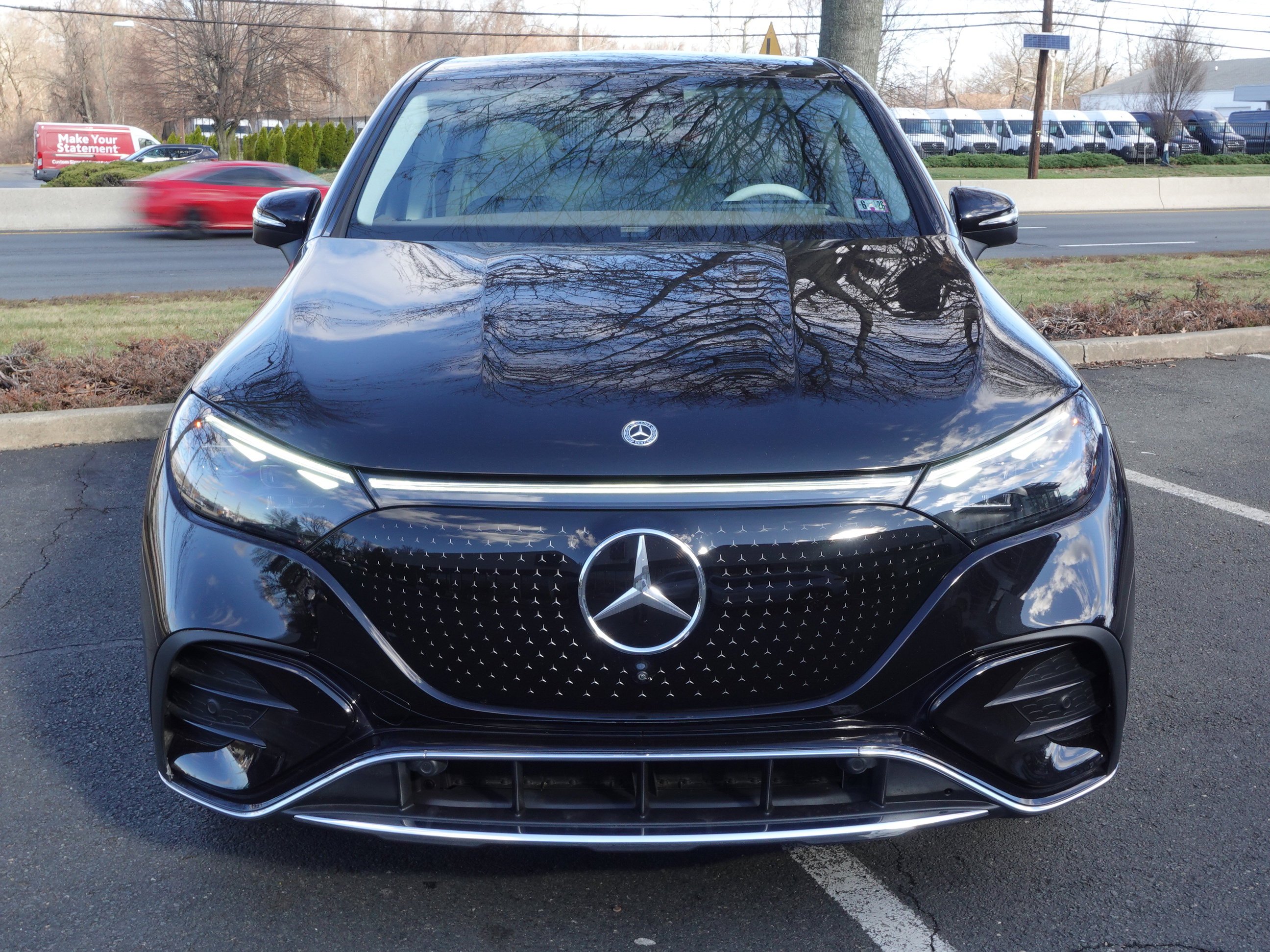 Certified 2023 Mercedes-Benz EQE SUV Base with VIN 4JGGM2CB0PA001841 for sale in Lawrence Township, NJ