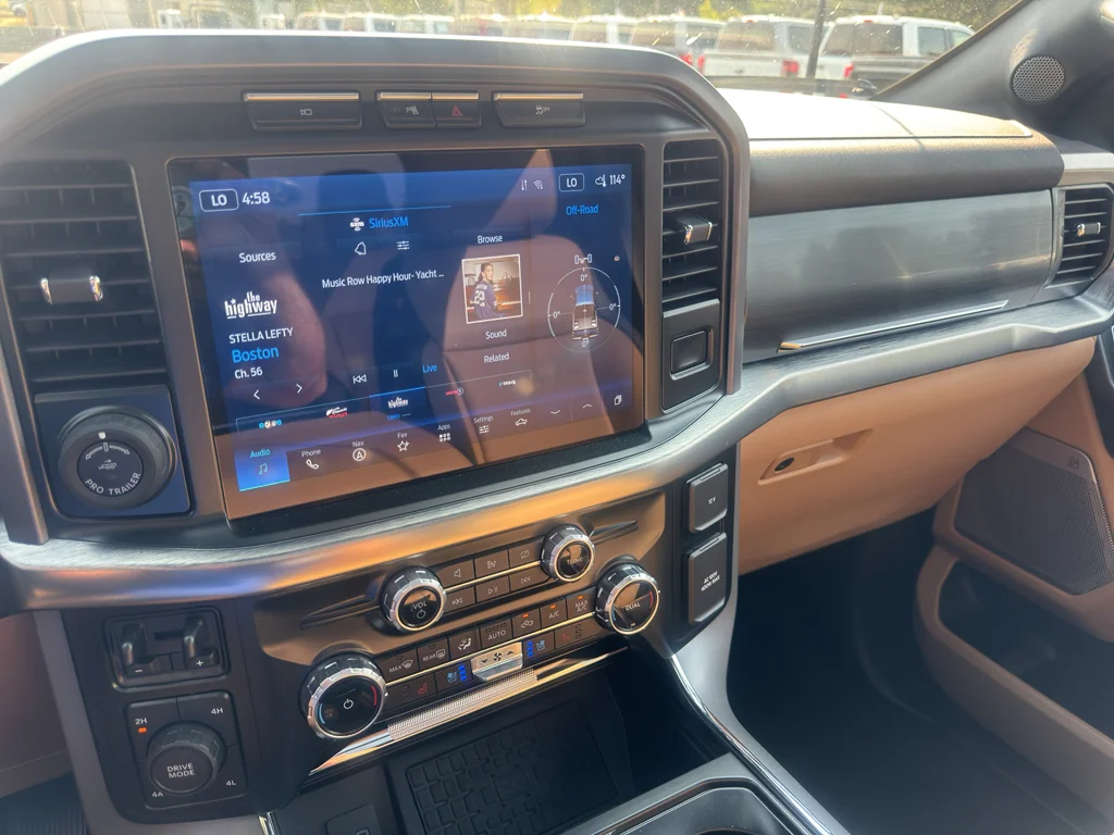 Certified Used 2023 Carbonized Gray Metallic Ford LARIAT image 11