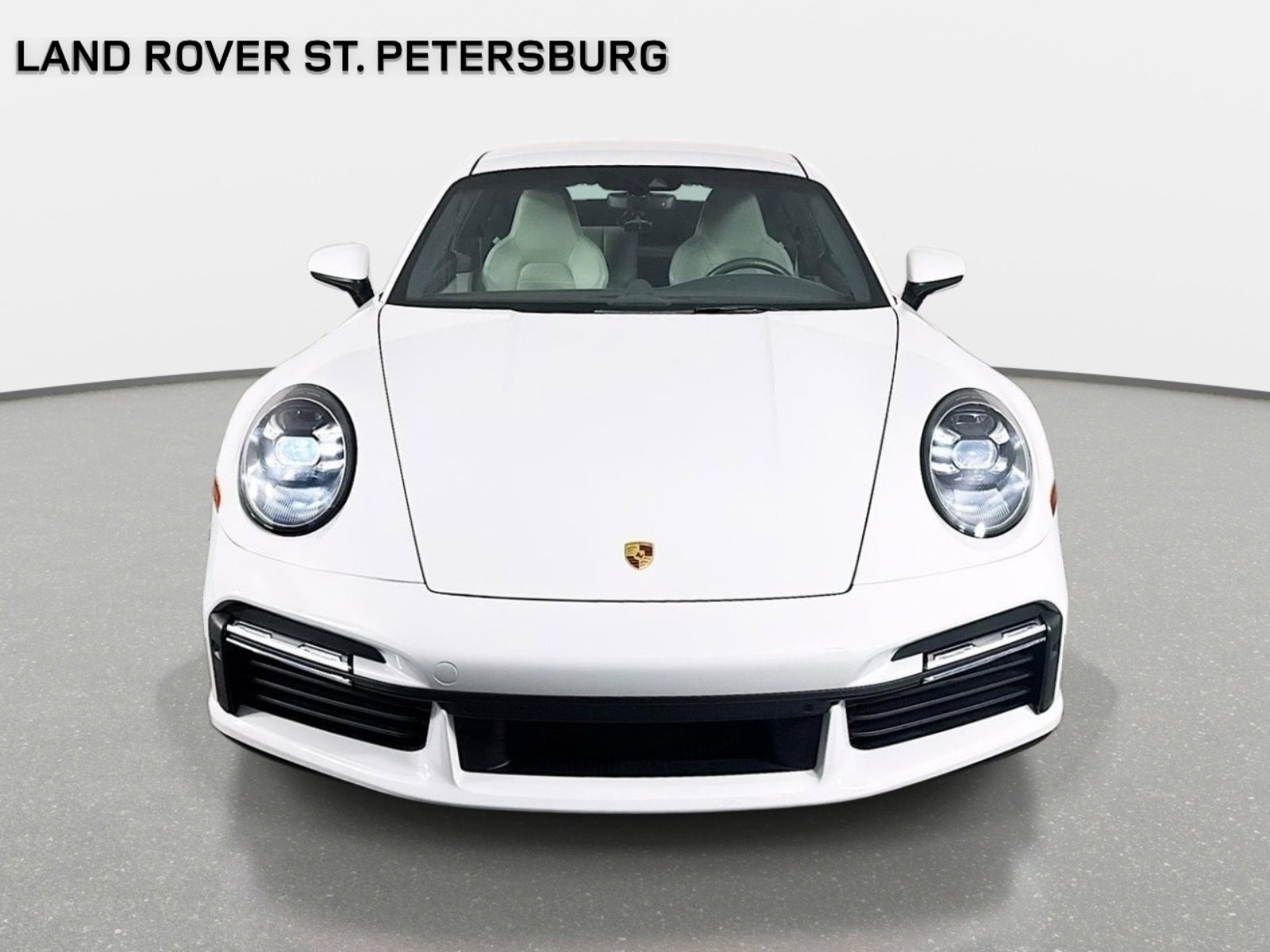 Used 2021 Carrara White Metallic Porsche Turbo S image 2