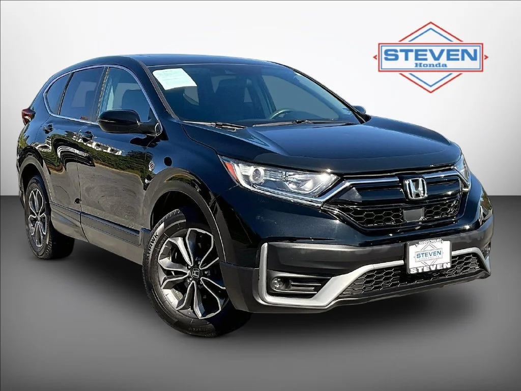 Used 2021 Black Honda EX image 1