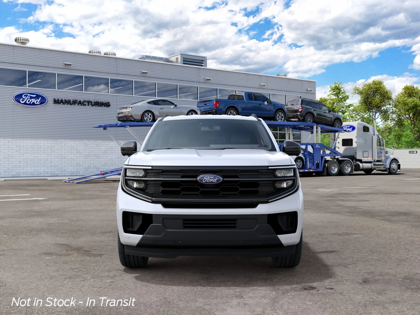 New 2027 Star White Metallic Tri-Coat Ford Active image 3