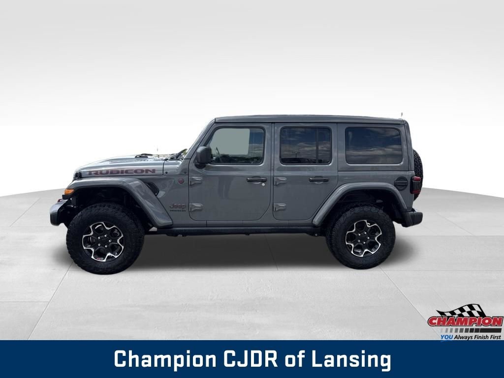 Used 2023 Gray Jeep Rubicon image 4