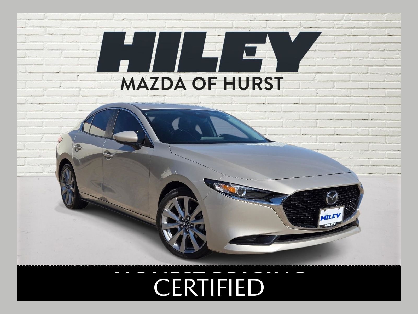 Quartz Metallic 2023 Mazda MAZDA3 Sedan Front-Wheel Drive