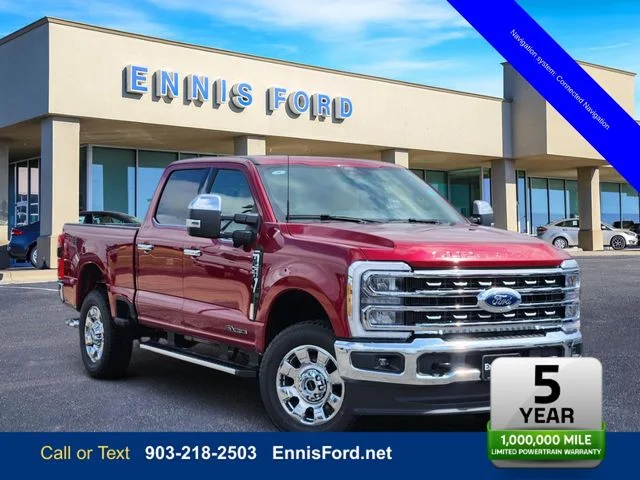 New 2026 Ruby Red Metallic Tinted Clearcoat Ford F-250® Lariat® image 1