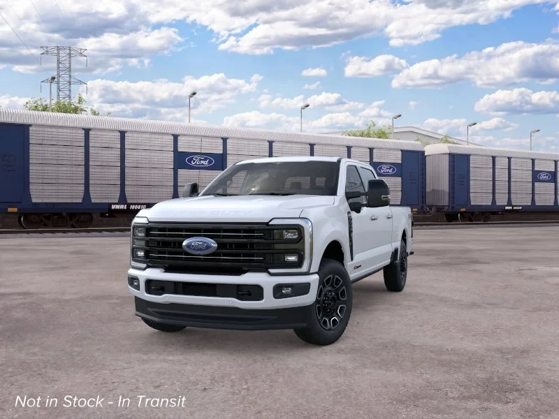 New 2026 Star White Metallic Tri-Coat Ford F-250® Platinum® image 2
