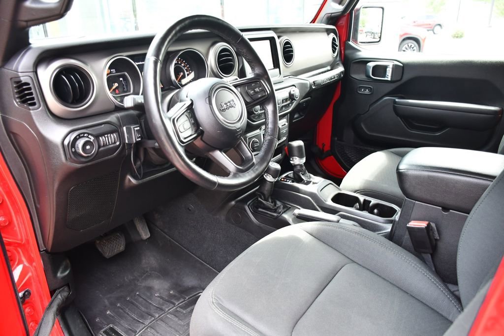 Used 2021 Red Jeep Unlimited Sport S image 23