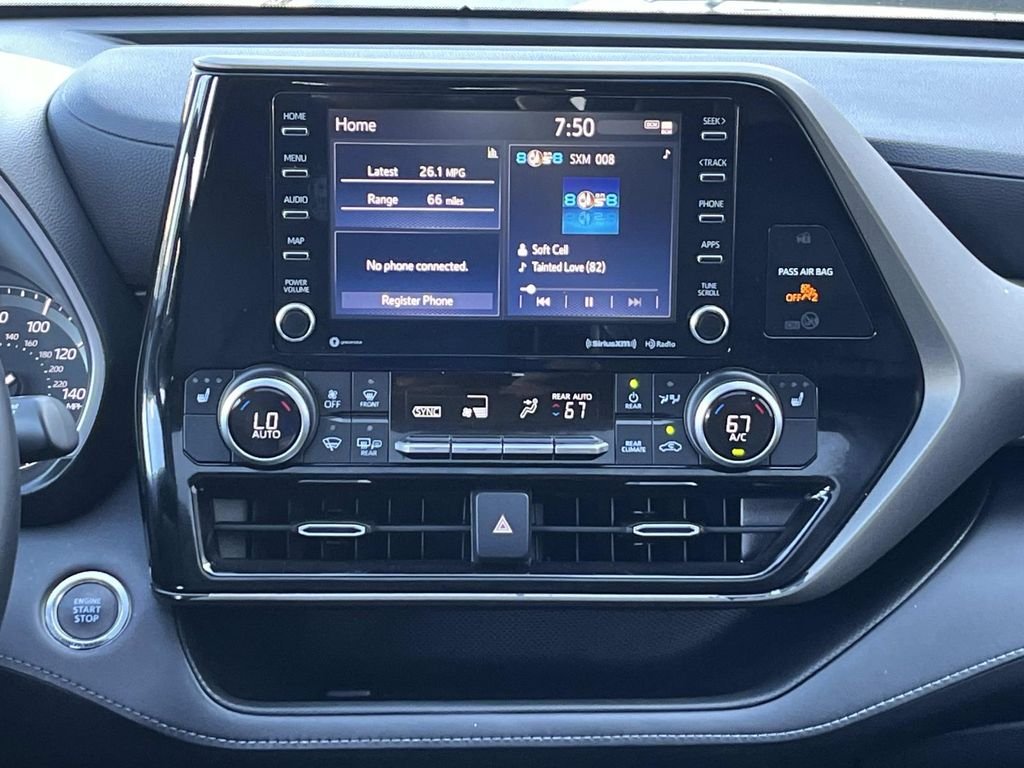 Used 2021 Blue Toyota XLE image 19