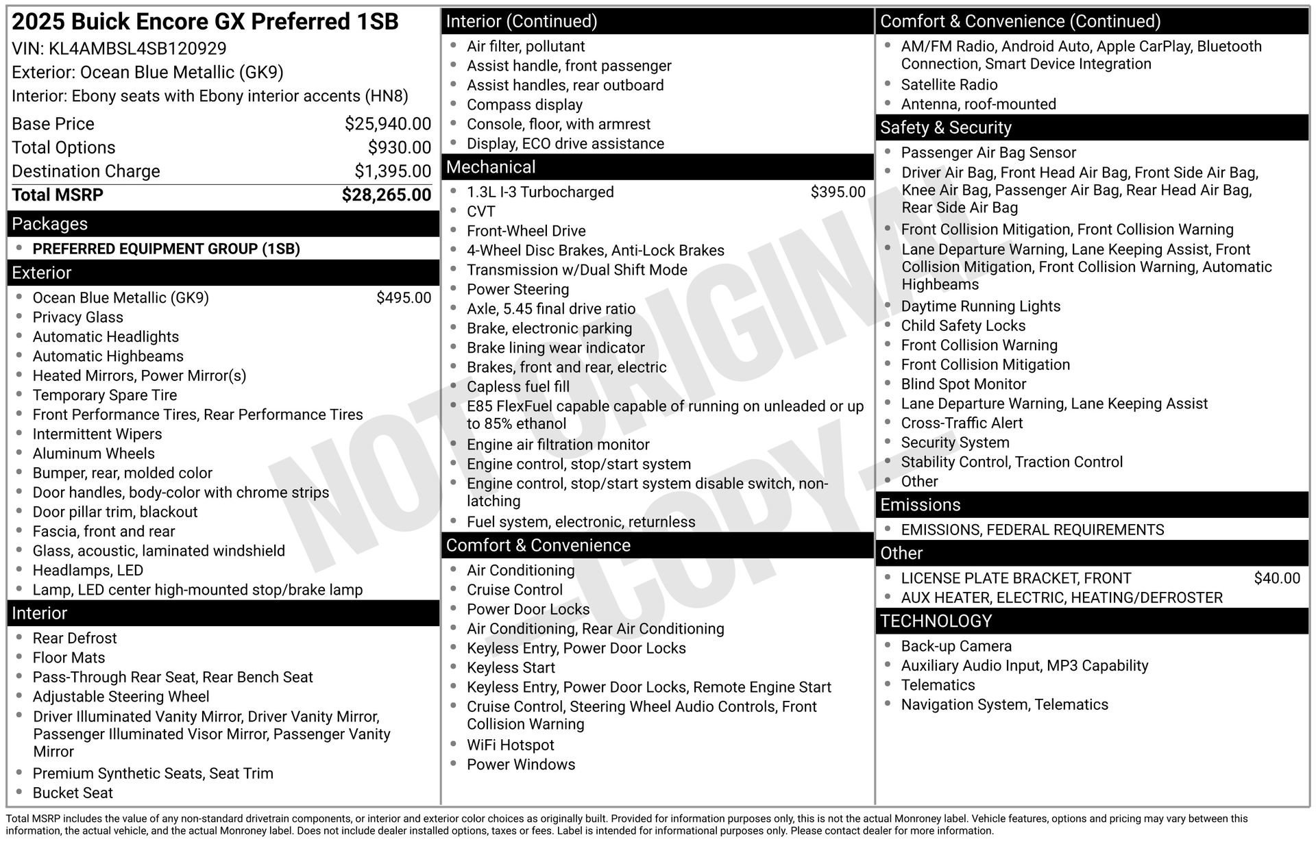 2025 BUICK ENCORE GX - Image 2