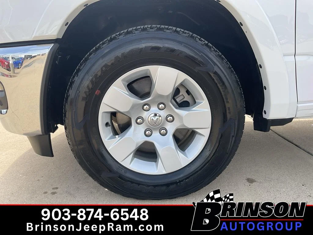 Used 2025 Bright White Clearcoat Ram Lone Star image 13
