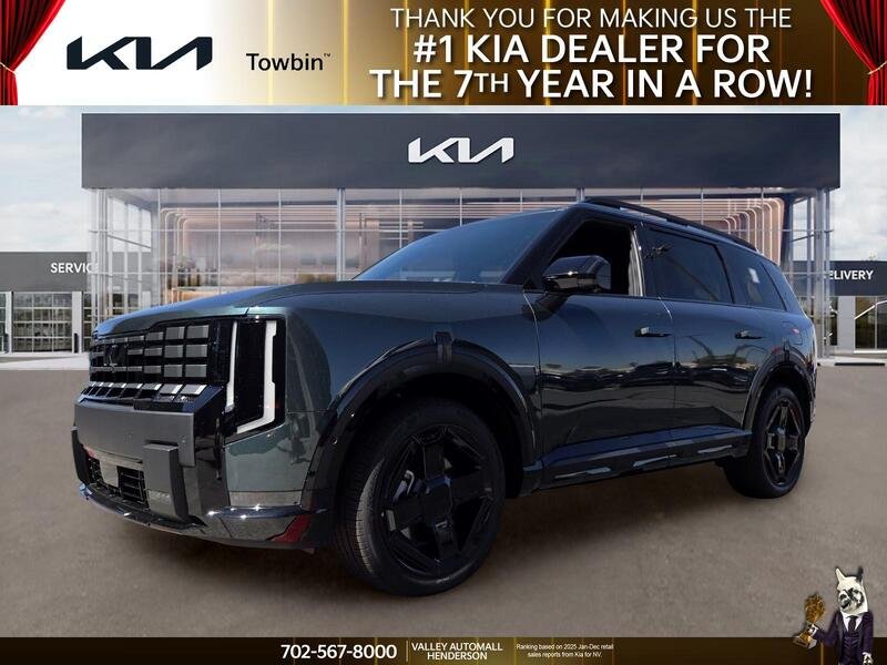 New 2027 Black Jade Green Kia X-Line SX Prestige image 1