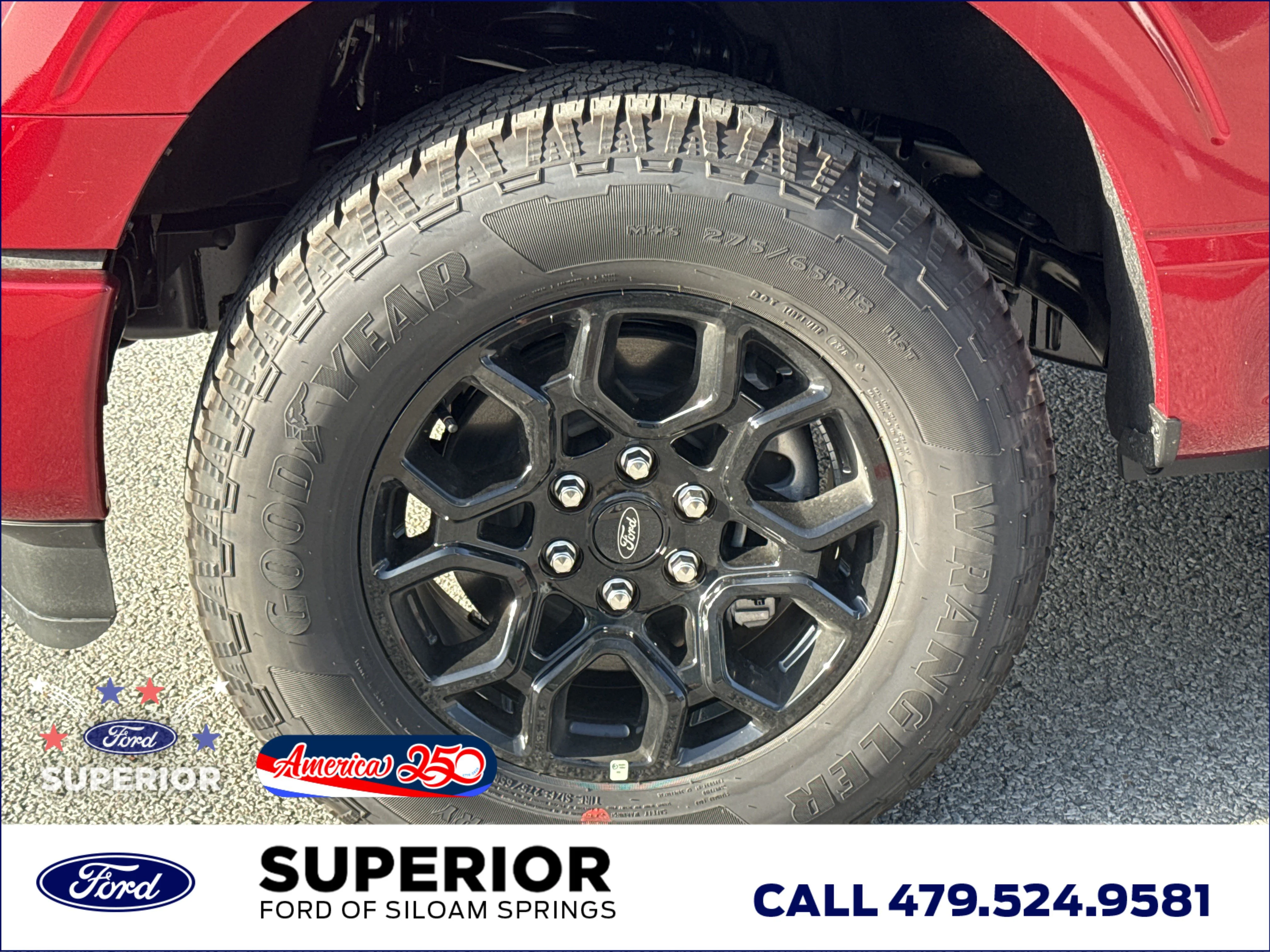 New 2026 Ruby Red Metallic Tinted Clearcoat Ford XLT 4WD image 15