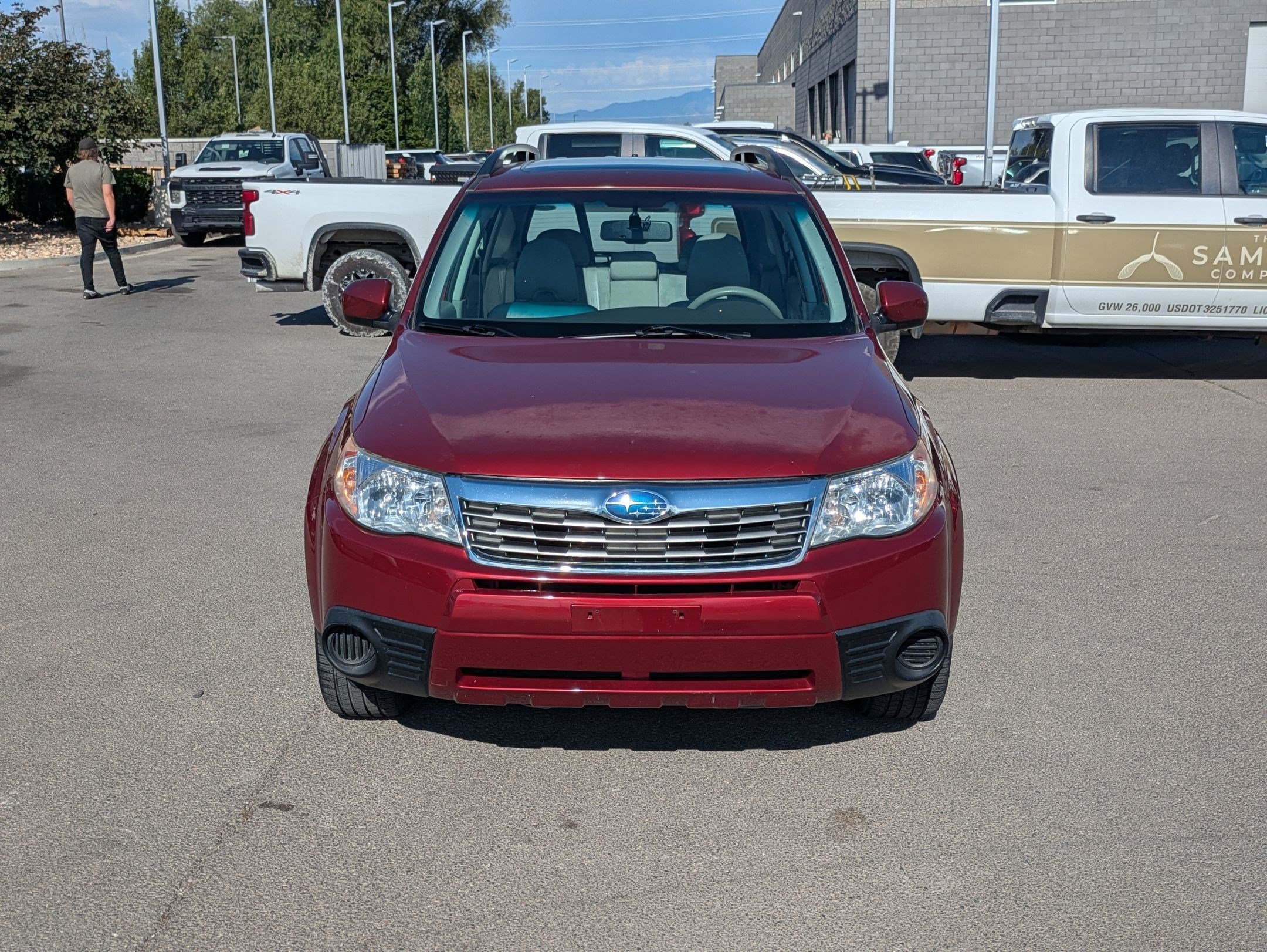 Used 2010 Camellia Red Pearl Subaru 2.5X Premium image 9