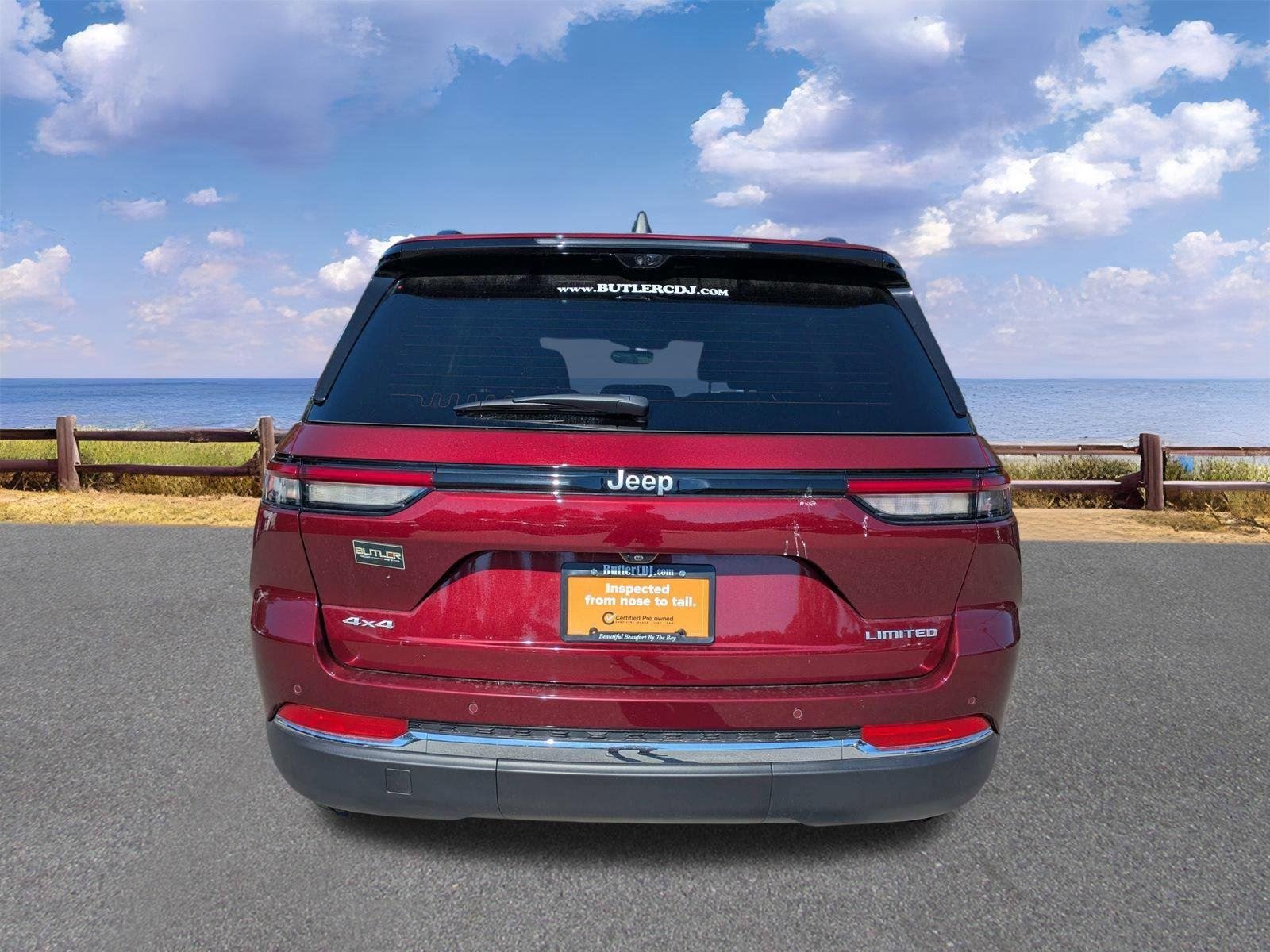 Used 2025 Velvet Red Pearlcoat Jeep Limited image 7