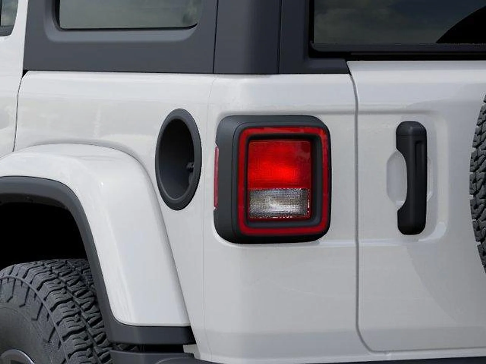 New 2026 Bright White Clear-Coat Exterior Paint Jeep 4-Door 85th Anniversary Edition image 9